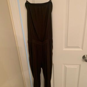 Aritzia One One Piece Romper Olive Green